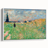 A Summer Landscape" Modern Wall Art - Contemporary Impressionist Decor