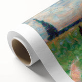 A Summer Landscape" Modern Wall Art - Contemporary Impressionist Decor