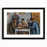 Impressionist Wall Art - Cézanne's "The Card Players" Print
