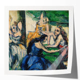 Impressionist Courtesans - Paul Cézanne Prints for Modern Wall Art