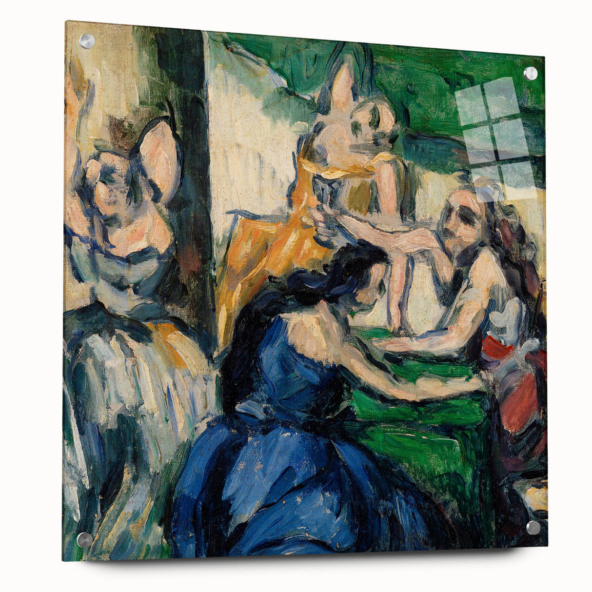 Impressionist Courtesans - Paul Cézanne Prints for Modern Wall Art
