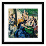 Impressionist Courtesans - Paul Cézanne Prints for Modern Wall Art