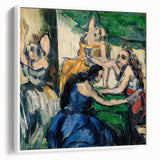 Impressionist Courtesans - Paul Cézanne Prints for Modern Wall Art
