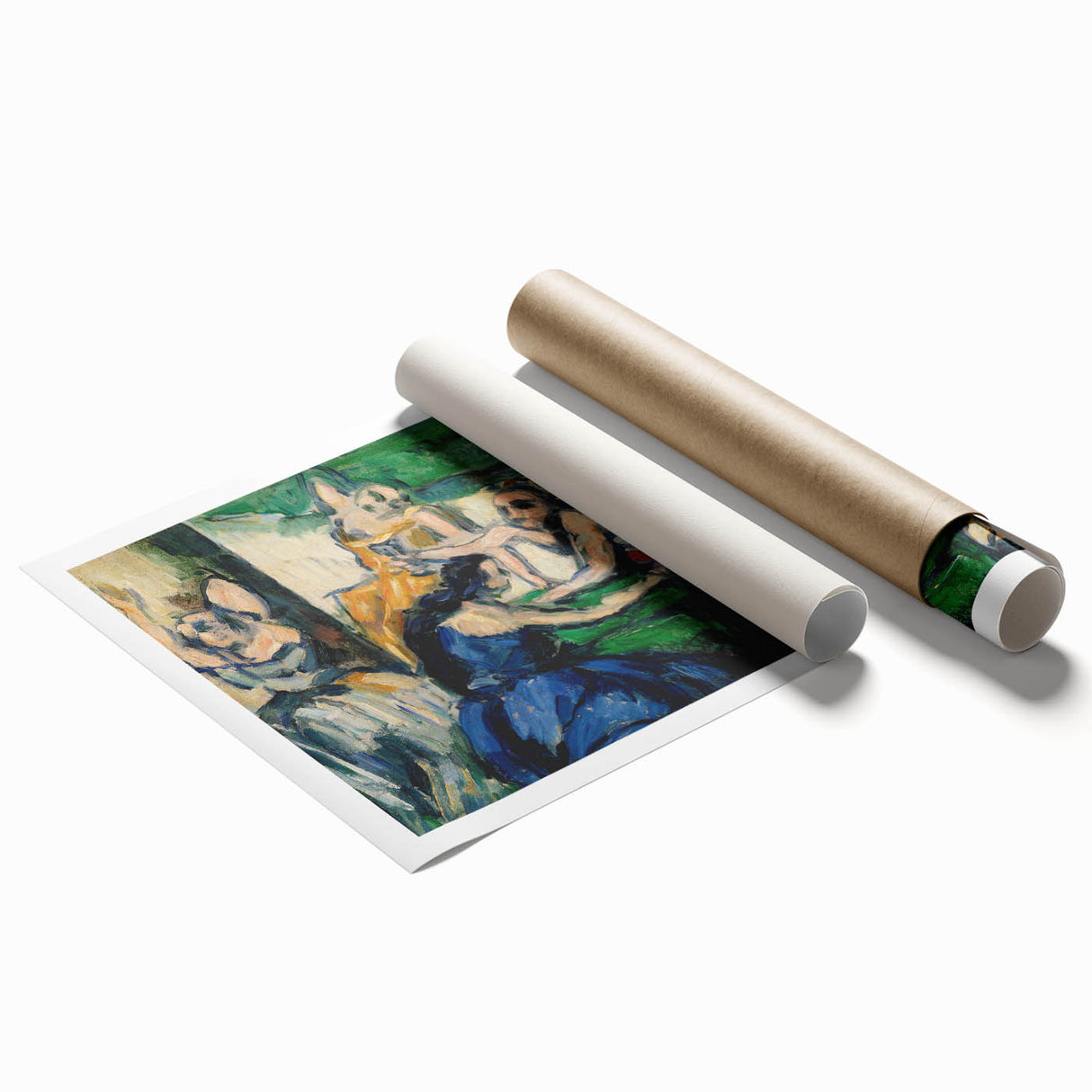 Impressionist Courtesans - Paul Cézanne Prints for Modern Wall Art