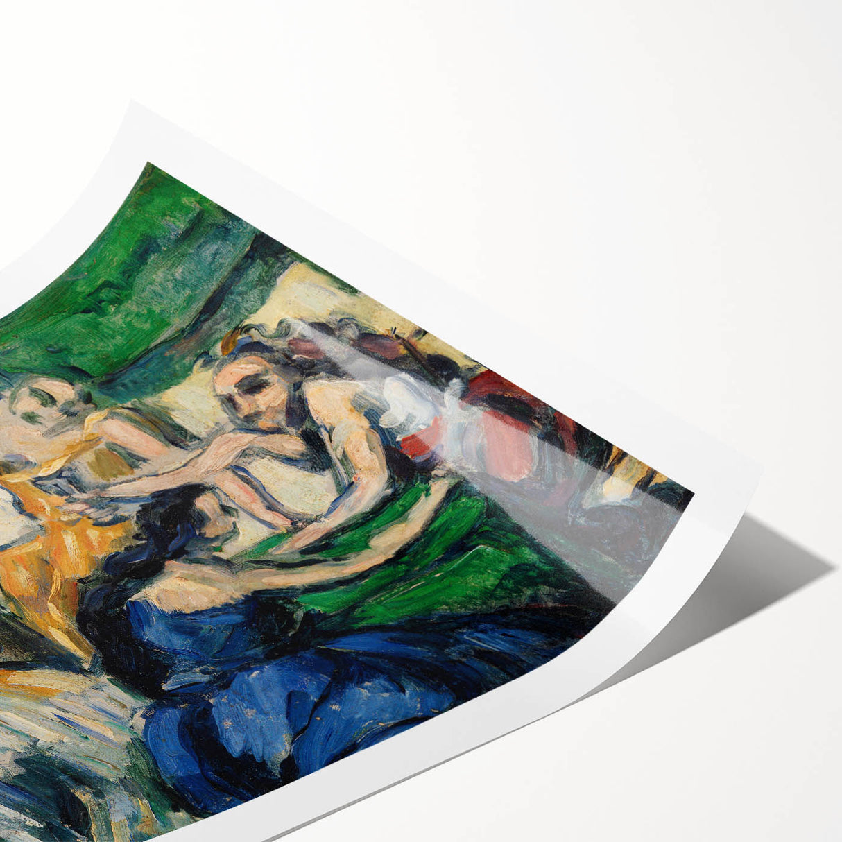 Impressionist Courtesans - Paul Cézanne Prints for Modern Wall Art