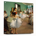 Impressionist Ballet Scene - Edgar Degas Dance Class Wall Art Print