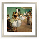 Impressionist Ballet Scene - Edgar Degas Dance Class Wall Art Print