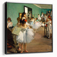 Impressionist Ballet Scene - Edgar Degas Dance Class Wall Art Print