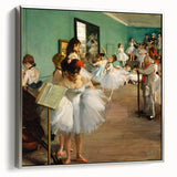 Impressionist Ballet Scene - Edgar Degas Dance Class Wall Art Print
