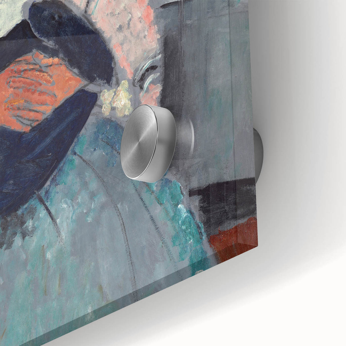 Modern Wall Art - Abstract Portrait of Gypsy Woman with Baby