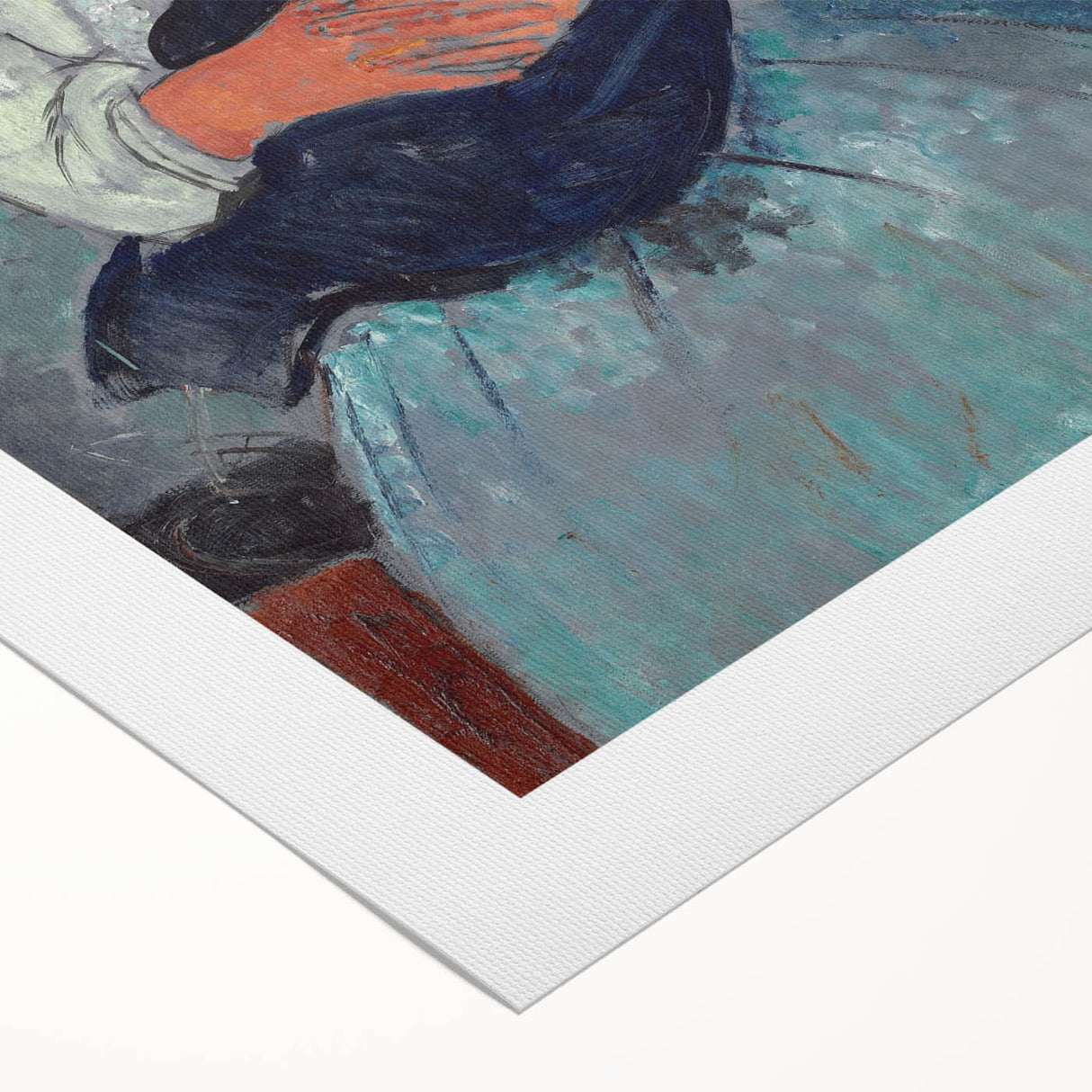 Modern Wall Art - Abstract Portrait of Gypsy Woman with Baby