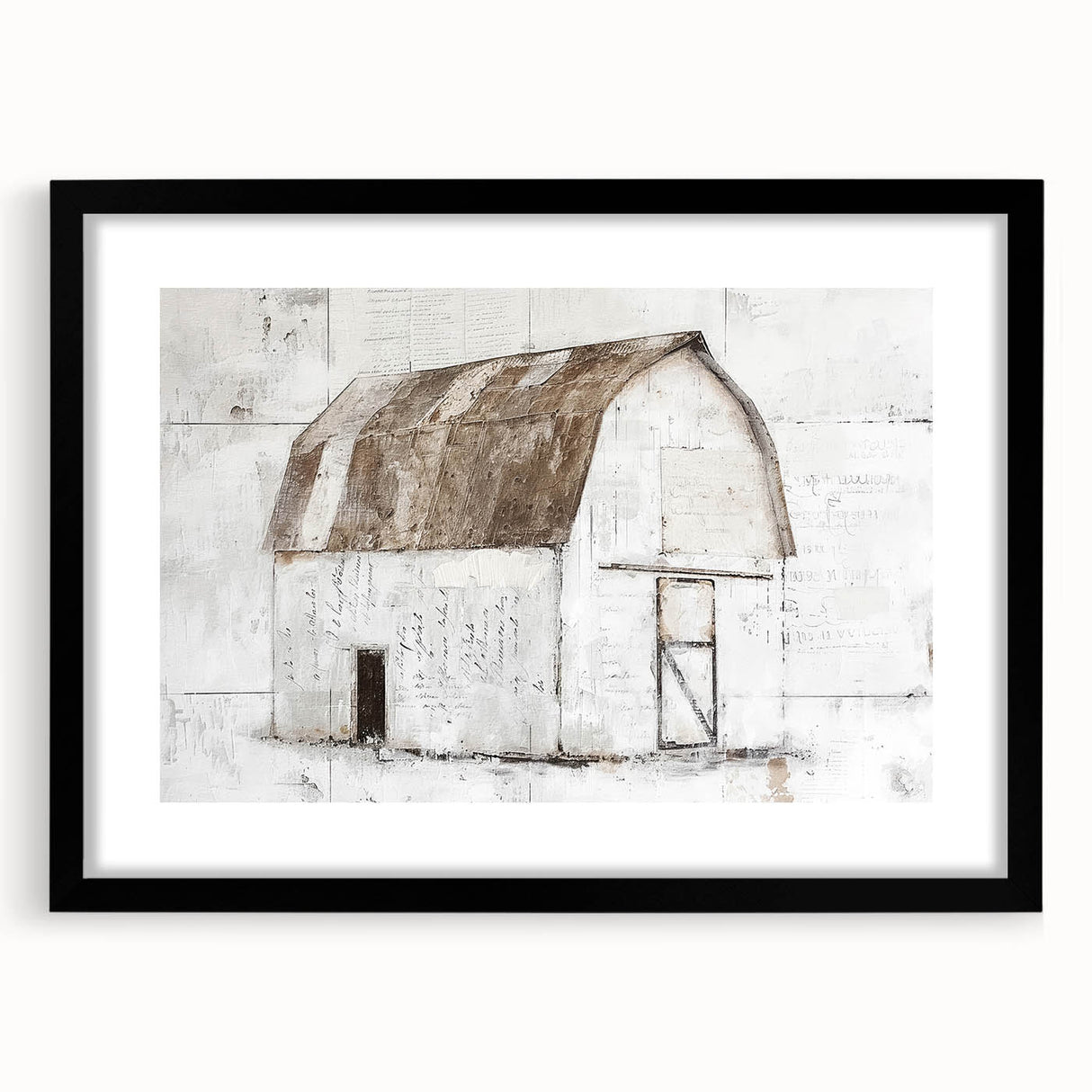 Rustic Barn Wall Art – Vintage Farmhouse Decor for Country Charm