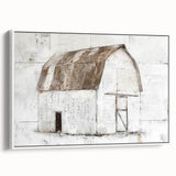 Rustic Barn Wall Art – Vintage Farmhouse Decor for Country Charm