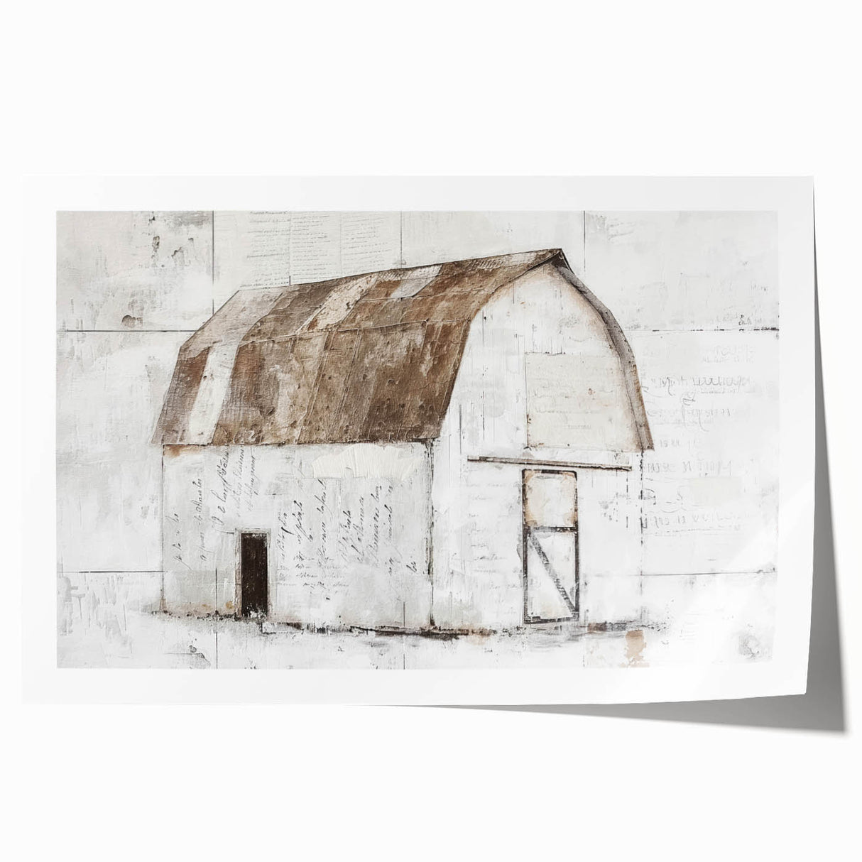 Rustic Barn Wall Art – Vintage Farmhouse Decor for Country Charm