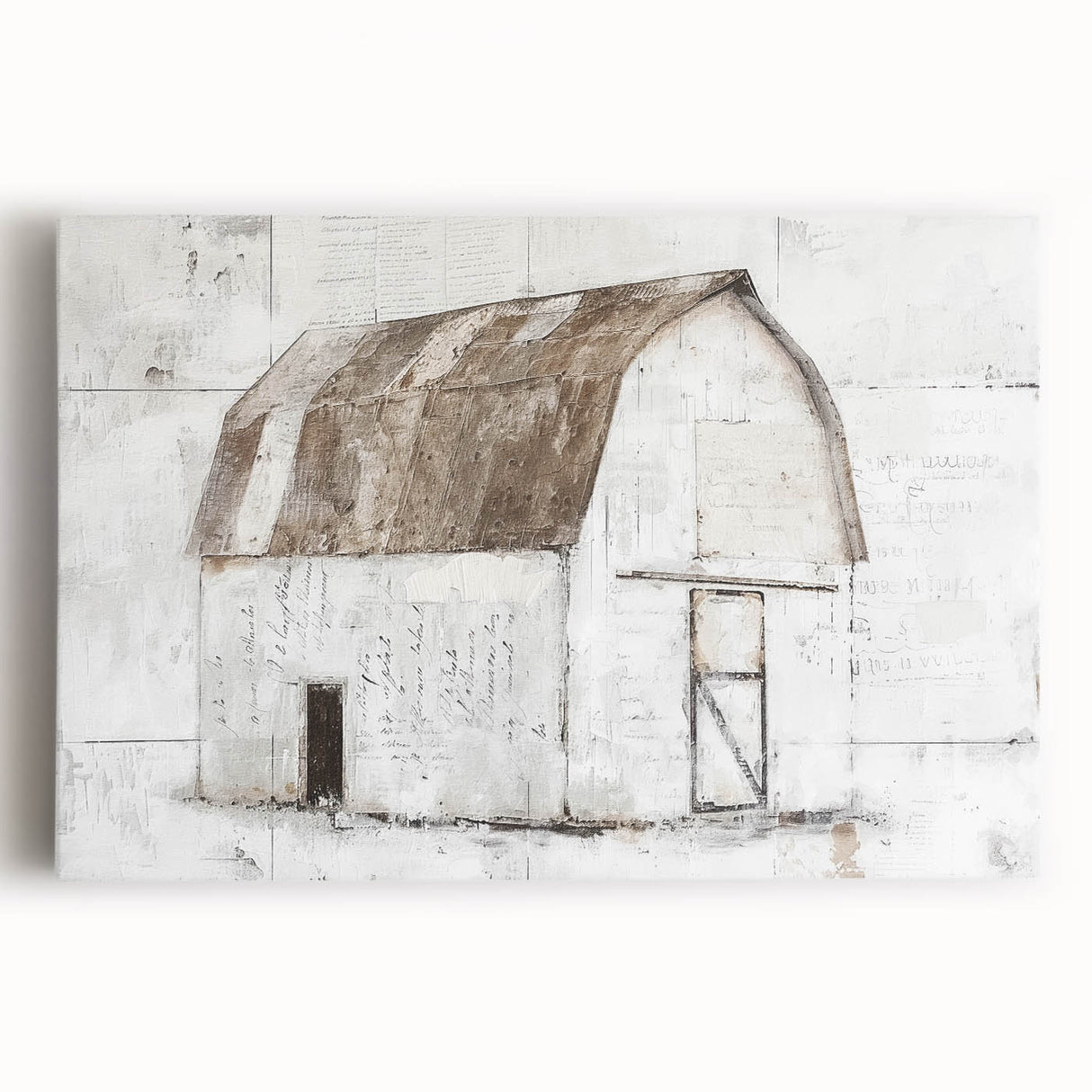 Rustic Barn Wall Art – Vintage Farmhouse Decor for Country Charm