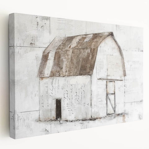 Rustic Barn Wall Art – Vintage Farmhouse Decor for Country Charm