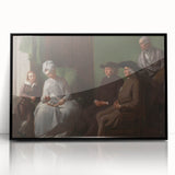 The Artist and His Family - Classic Romanticism Canvas Wall Art