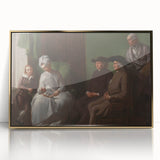 The Artist and His Family - Classic Romanticism Canvas Wall Art