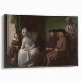 The Artist and His Family - Classic Romanticism Canvas Wall Art