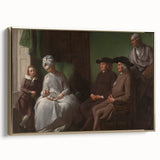The Artist and His Family - Classic Romanticism Canvas Wall Art