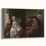 The Artist and His Family - Classic Romanticism Canvas Wall Art