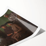 The Artist and His Family - Classic Romanticism Canvas Wall Art