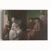 The Artist and His Family - Classic Romanticism Canvas Wall Art