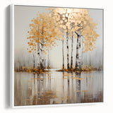 Golden Aspen Office Wall Art – Modern Corporate Wall Decor