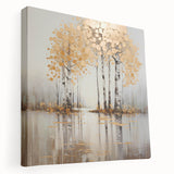 Golden Aspen Office Wall Art – Modern Corporate Wall Decor
