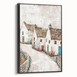 Framed abstract architecture wall art in black, showcasing geometric shapes and intricate lines, set against a minimalist background for modern decor.