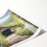 Extra large wall art featuring line art flowers in black and white on a rolled canvas, suited for large living room walls.