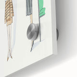 Elegant Art Deco Wall Art - Trio of Fashionable Women in 1920s Attire