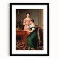 Neoclassical Art Print: Bella and Hanna Nathanson by Eckersberg - Refined Style