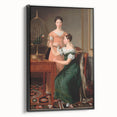 Neoclassical Art Print: Bella and Hanna Nathanson by Eckersberg - Refined Style