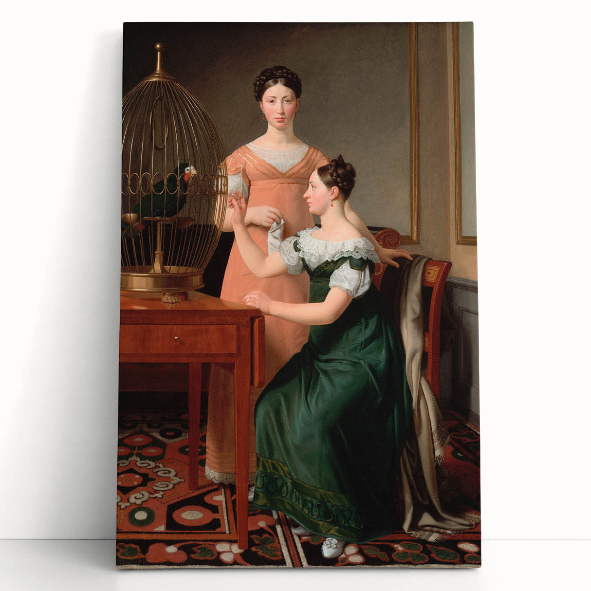 Neoclassical Art Print: Bella and Hanna Nathanson by Eckersberg - Refined Style