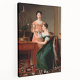 Neoclassical Art Print: Bella and Hanna Nathanson by Eckersberg - Refined Style