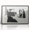 Powerful Expressionist Art - Death in the Sickroom Print