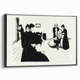 Powerful Expressionist Art - Death in the Sickroom Print