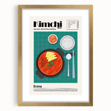 Extra large abstract art print featuring textured patterns in earth tones, framed in gold, ideal for living room decor.