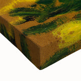 Impressionist Nature Wall Art - Finch's Bushes Landscape, Framed Print