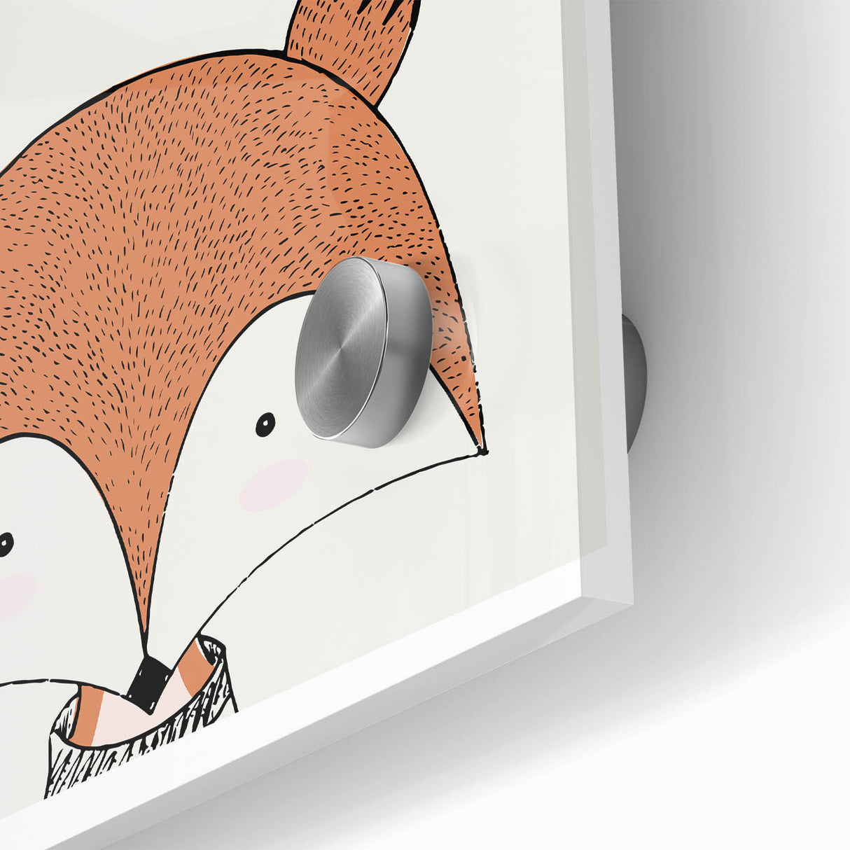 Fox Nursery Canvas Prints - Children's Wall Art for Baby Room