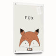 Fox Nursery Canvas Prints - Children's Wall Art for Baby Room