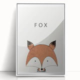 Fox Nursery Canvas Prints - Children's Wall Art for Baby Room