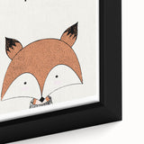 Fox Nursery Canvas Prints - Children's Wall Art for Baby Room