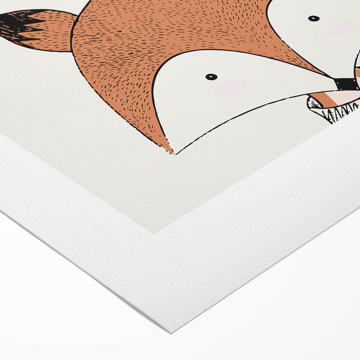 Fox Nursery Canvas Prints - Children's Wall Art for Baby Room