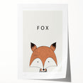 Fox Nursery Canvas Prints - Children's Wall Art for Baby Room
