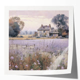 Landscape wall art print showcasing a serene countryside scene with rolling hills and vibrant greenery, presented in a glossy finish for enhanced visual appeal. Perfect for adding a touch of nature to home decor.