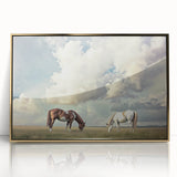 Framed acrylic artwork showcasing a vibrant landscape with golden accents, perfect for enhancing modern home decor. Ideal for adding elegance to living spaces.