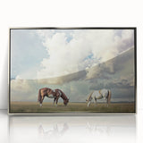 Framed acrylic artwork depicting a vibrant landscape field scene in silver tones, ideal for home decor. Perfect for nature lovers looking to enhance their space.