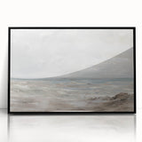 Framed acrylic landscape artwork showcasing a vibrant black front view, ideal for home décor, adding a modern touch to any interior space.